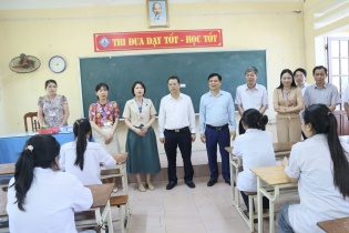 Thái Bình: Hơn 19.200 thí sinh dự thi vào lớp 10 theo chương trình mới