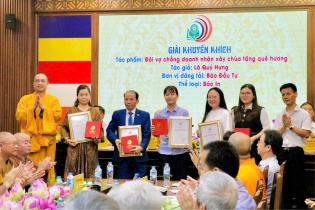 Báo Tài chính - Đầu tư đoạt giải  Báo chí toàn quốc về Phật giáo lần thứ nhất