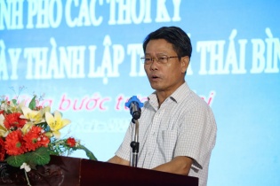 Thành phố Thái Bình: Gặp mặt cán bộ qua các thời kỳ nhân kỷ niệm 130 năm thành lập thị xã Thái Bình 