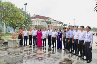 Hưng Yên: Cộng đồng doanh nghiệp dâng hương tưởng niệm nhân Ngày Thương binh - Liệt sĩ 