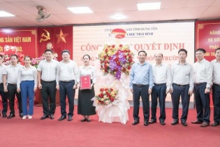 Trường Đại học Thái Bình kiện toàn bộ máy lãnh đạo, hướng tới phát triển bền vững và hội nhập