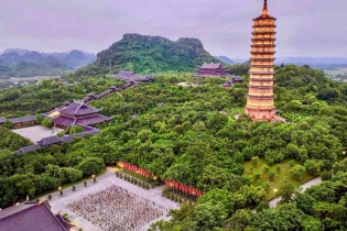 Chùa Bái Đính nhận tích xanh của TripAdvisor, lọt top “Điểm đến nổi bật” thế giới