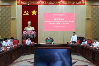 Ninh Bình sẵn sàng cho Đại hội Đảng bộ tỉnh lần thứ I:  Dấu mốc lịch sử, khát vọng vươn lên