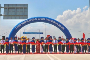 Khánh thành tuyến đường bộ ven biển Hưng Yên:  Mở rộng không gian phát triển, tạo động lực liên kết vùng