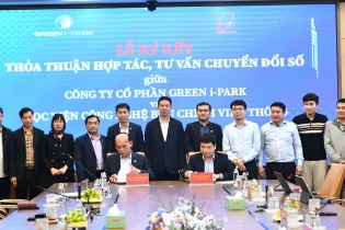 Green i-Park và Học viện Công nghệ Bưu chính Viễn thông ký kết hợp tác tư vấn chuyển đổi số