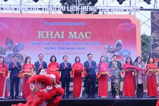 Khai mạc Tuần Văn hóa, Thể thao và Du lịch Hưng Yên 2025: Tôn vinh di sản, lan tỏa bản sắc văn hóa