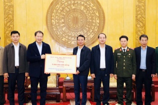 Đồng Nai hỗ trợ Ninh Bình 5 tỷ đồng khắc phục hậu quả bão số 10