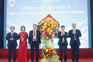 Bệnh viện đa khoa Thái Bình: Nâng cao chất lượng bệnh viện gắn với phát triển y tế thông minh