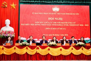 Hưng Yên: Người ứng cử đại biểu HĐND tỉnh cam kết lắng nghe và đồng hành cùng cử tri