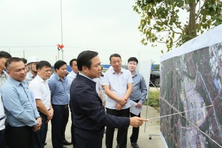 Hưng Yên: Chủ tịch UBND tỉnh Phạm Quang Ngọc kiểm tra tình hình triển khai một số dự án giao thông