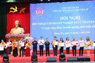 Hưng Yên:  Đối thoại hải quan - doanh nghiệp, tháo gỡ vướng mắc trong xuất nhập khẩu