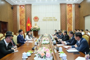 Hưng Yên mở rộng hợp tác với doanh nghiệp Hàn Quốc phát triển đô thị thông minh