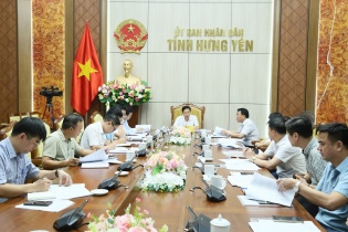 Giải ngân đạt 6,7%, Hưng Yên siết tiến độ dự án đầu tư công