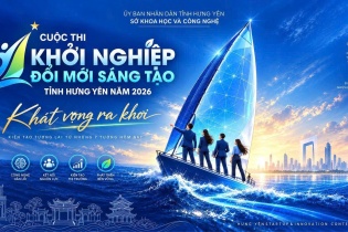 Hưng Yên gia hạn thời gian nhận hồ sơ Cuộc thi Khởi nghiệp, đổi mới sáng tạo năm 2026