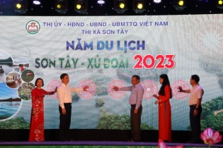 Năm du lịch Sơn Tây - Xứ Đoài 2023: Hứa hẹn nhiều tiềm năng 