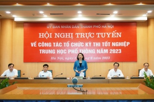 Hà Nội: Kiểm tra 100% điểm thi tốt nghiệp THPT, không bỏ sót khâu nào