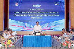 Gần 300 doanh nghiệp tham dự Triển lãm quốc tế Đổi mới sáng tạo Việt Nam