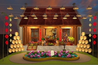 Đậm đà nét văn hoá Tết truyền thống tại Happy Tết 2024