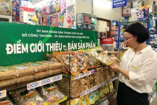 Đưa sản phẩm OCOP vào siêu thị, cửa hàng nông sản