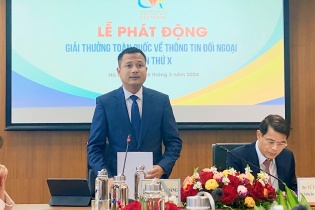 Phát động Giải thưởng toàn quốc về thông tin đối ngoại lần thứ X