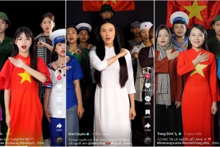Thế hệ Gen Z thể hiện lòng yêu nước qua mạng xã hội
