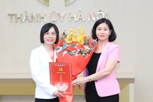 Bà Nguyễn Thị Thu Thủy giữ chức Phó chánh Văn phòng Thành ủy Hà Nội 