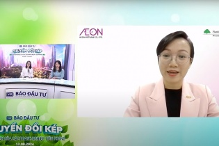 AEON Việt Nam định hướng phát triển bền vững với "số" và "xanh"