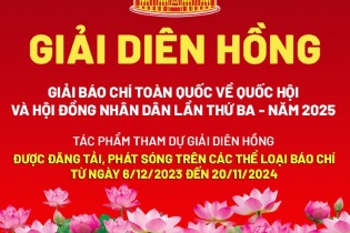 Thể lệ Giải Báo chí Diên Hồng lần thứ ba năm 2025