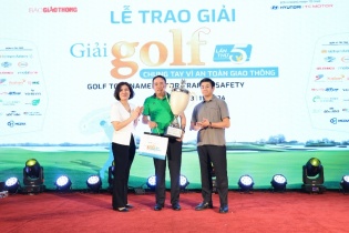 Golfer Hoàng Quân vô địch Giải Golf Chung tay vì an toàn giao thông năm 2024
