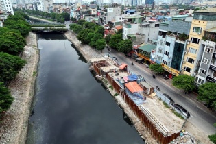 Hà Nội dành 550 tỷ đồng dẫn nước sông Hồng về Tô Lịch