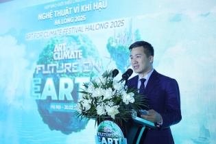 Lần đầu tiên Chương trình Nghệ thuật vì khí hậu 2025 tổ chức tại Hạ Long