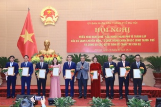 Hà Nội kiện toàn bộ máy lãnh đạo các sở, ngành sau hợp nhất, sáp nhập