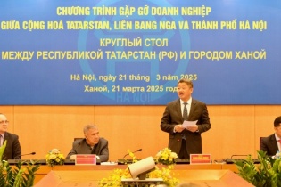 Hà Nội - Tatarstan tăng cường hợp tác kinh tế, mở rộng cơ hội đầu tư