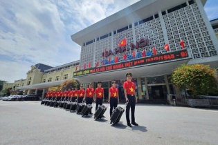 "Đoàn tàu Thống nhất" sắp lăn bánh mừng đại lễ 30/4