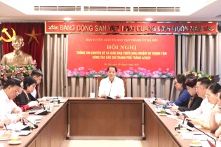 Hà Nội đẩy mạnh tuyên truyền về tinh gọn bộ máy, tổ chức chính quyền hai cấp