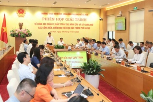 Hà Nội đẩy nhanh tiến độ dự án Công viên Hà Đông