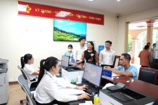 Hà Nội công bố hệ thống Điểm phục vụ hành chính công từ hôm nay