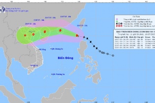 Bão Wipha có thể gây mưa lớn, lũ quét tại Bắc Bộ từ ngày 21/7
