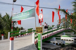 Khánh thành Cầu Rạch Cái Nhum - Cầu nối yêu thương số 114 tại Cà Mau