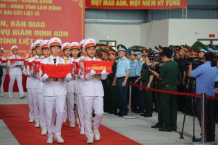Hơn 13.500 mẫu hài cốt liệt sĩ về Hà Nội, tiếp tục hành trình tìm lại tên