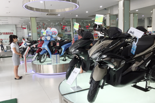 Thị trường xe máy vẫn tăng trưởng đều