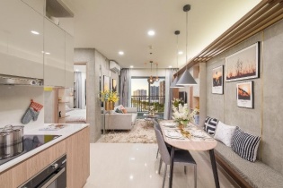 Căn hộ 55 m2 thiết kế cực "chuẩn" cho vợ chồng trẻ