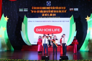 Dai-ichi Việt Nam được vinh danh “Top 100 Sản phẩm dịch vụ tốt nhất cho gia đình và trẻ em” năm 2019