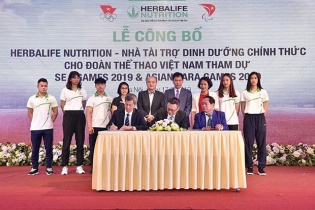 Herbalife Nutrition tài trợ cho các vận động viên Việt Nam tham dự SEA Games 2019 và ASEAN Para Games 2020