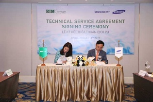 BIM Group bắt tay Samsung C&T phát triển dự án Công viên nước Phu Quoc Marina