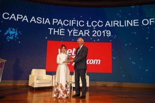 Vietjet là hãng hàng không chi phí thấp dẫn đầu tại châu Á - Thái Bình Dương năm 2019