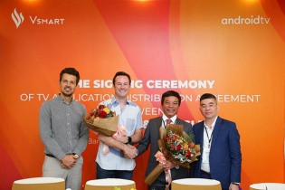 VinSmart ra mắt ti vi thông minh chạy hệ điều hành Android của Google