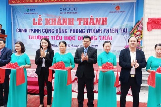 Chubb Life Việt Nam và Chubb Charitable Foundation khánh thành trường học tại Huế