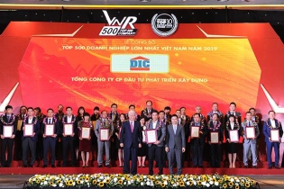 Tập đoàn DIC lọt Top 20 doanh nghiệp bất động sản lớn nhất Việt Nam 2019
