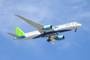 Tháng 2/2020, Bamboo Airways dẫn đầu về tỷ lệ bay đúng giờ toàn ngành hàng không